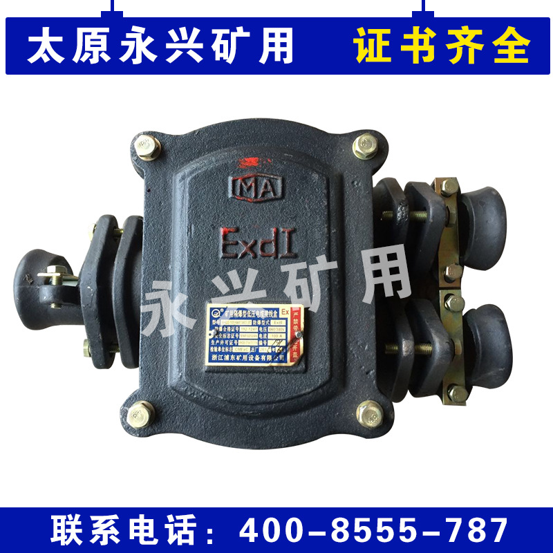 山西矿用隔爆型低压接线合BHD2-100A二通三通四通防爆接线盒报价