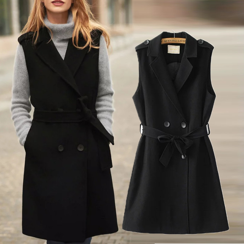 Gilet femme en Mélange de fibres chimiques - Ref 3318286 Image 1