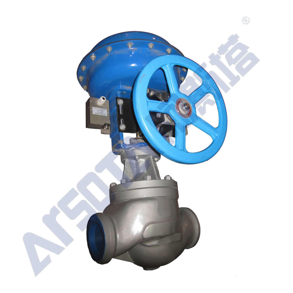 气动焊接式调节阀  对焊式气动调节阀 高压焊接调节阀 焊接调节阀