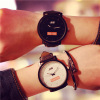 Retro Japanese watch suitable for men and women, quartz watches for beloved, Korean style