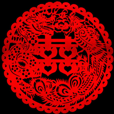 厂家直销毛毡装饰品挂件 婚庆喜字挂件 节日装饰品 可按需定制|ms