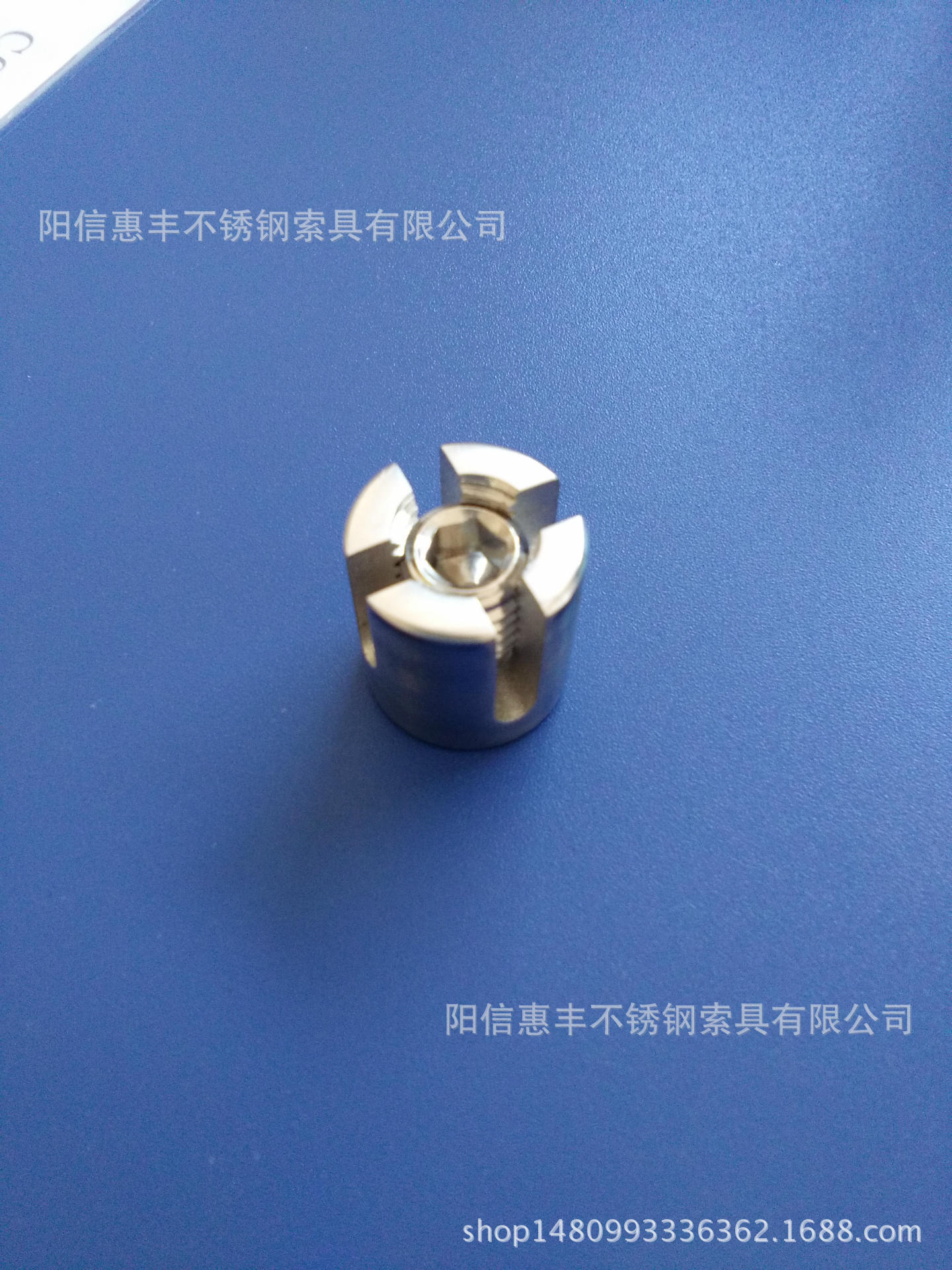 惠丰索具/不锈钢304/316十字圆卡头 意式卡头钢丝绳夹头 741卡头-阿里巴巴