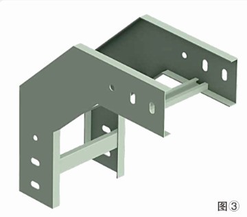 梯级式垂直等径上弯通