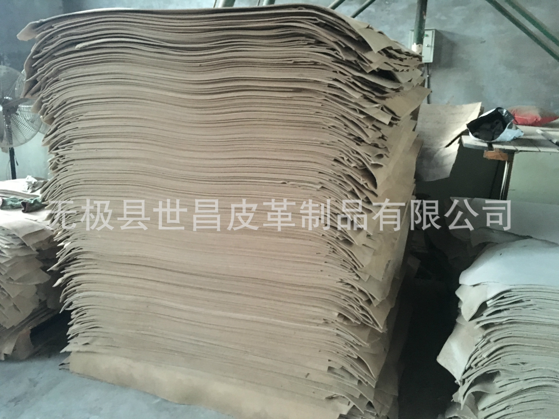 牛二层腰带马具皮胚