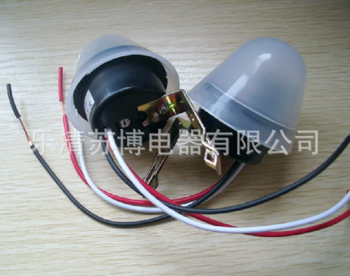 Переключатель управления уличным освещением AS-20 светочувствительный Регулируемый 10A 220V 12V 24V непромокаемый автоматический переключатель датчика освещенности