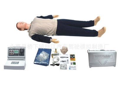 YX-CPR580高级中屏幕液晶自动电脑心肺复苏 电工急救训练模拟人|ms