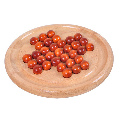 成人古典木制益智玩具 單身貴族棋 獨立鑽石棋