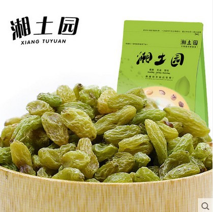 新疆特产吐鲁番绿葡萄干200g|ru