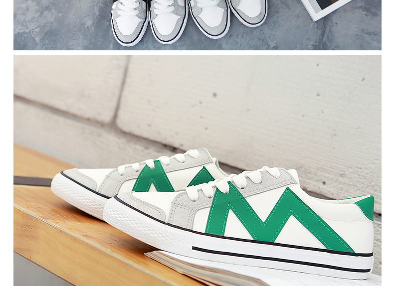 baskets homme - semelle caoutchouc - Ref 961216 Image 22