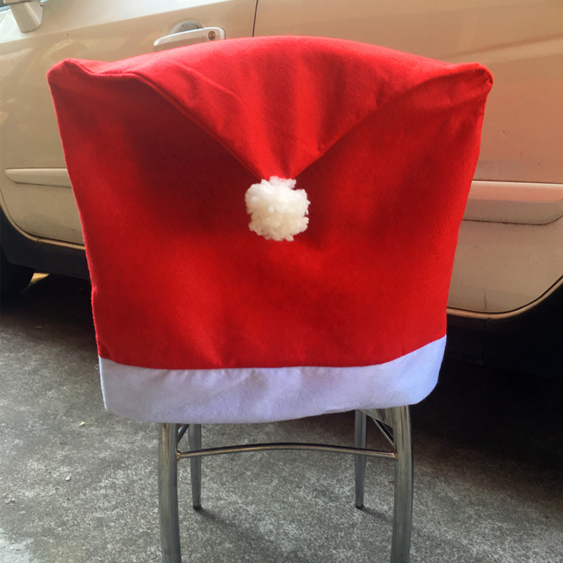 Christmas Boutique Christmas Chair Cover Chair Cover Christmas Supplies Dining Table Decorations Christmas Decorations_voghion.com
