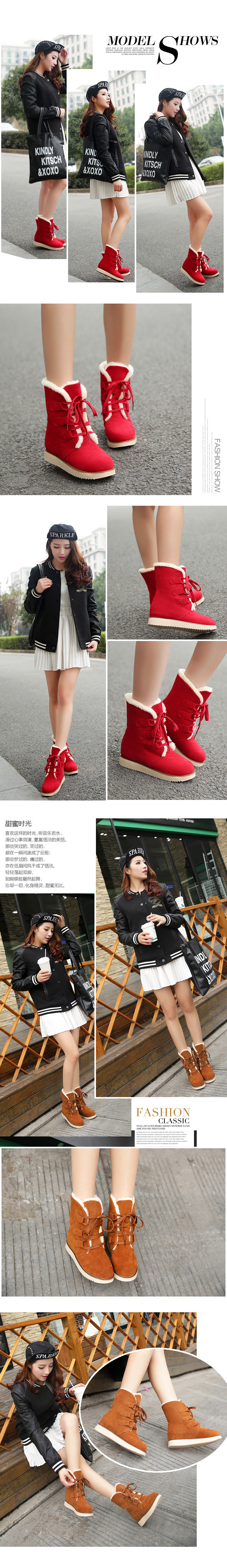 Bottes femme en Daim - Ref 3355492 Image 8