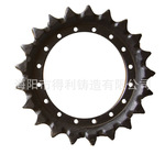 供应工程机械配件现代各机型驱动齿SPROCKET   PC650  21M-27-112