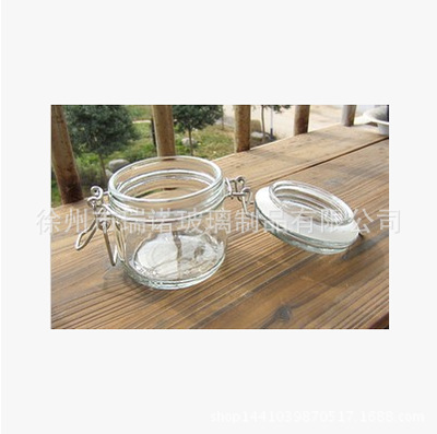 200ml玻璃储100/200ml 玻璃密封罐 面膜罐 蜂蜜罐小号玻璃储物罐