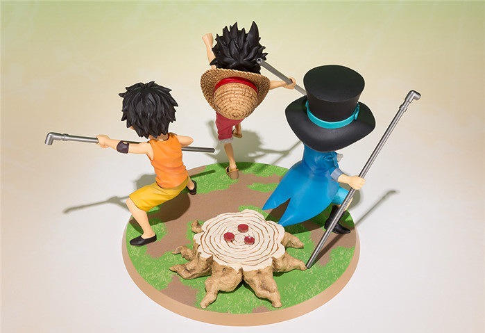 F.zero 海賊王 路飛 艾斯 薩博 三兄弟的約定 場景0