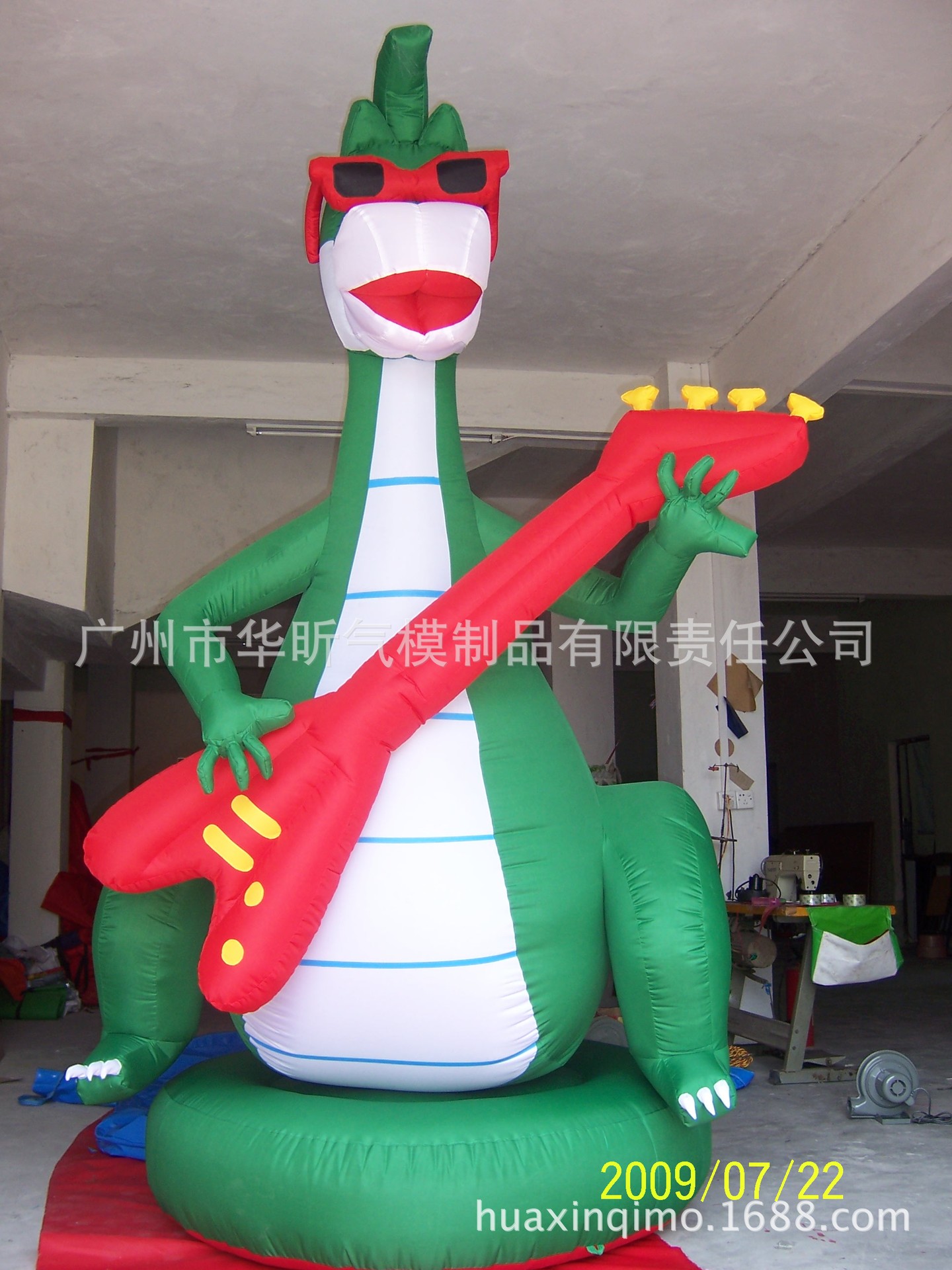 充气模卡通模型吉祥物充气恐龙活动美陈抬气氛道具