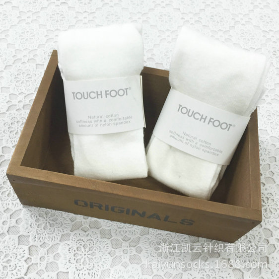 Children's white tights