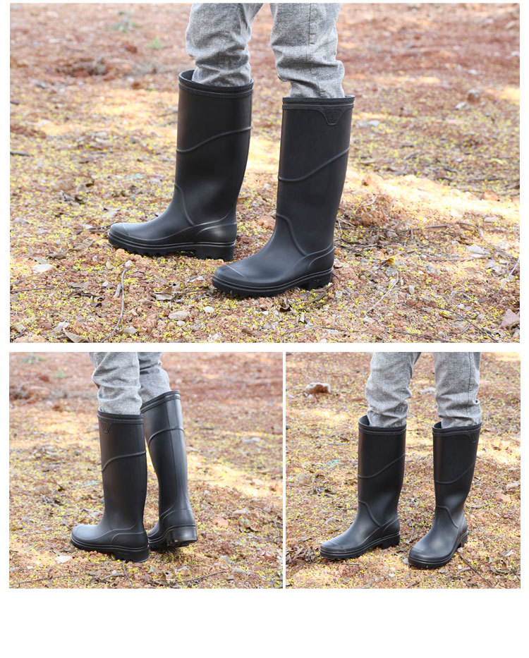 Chaussures - bottes caoutchouc homme pour printemps - semelle tendon - Ref 963159 Image 10