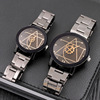 Fashionable steel belt with gears, watch suitable for men and women for beloved, Birthday gift