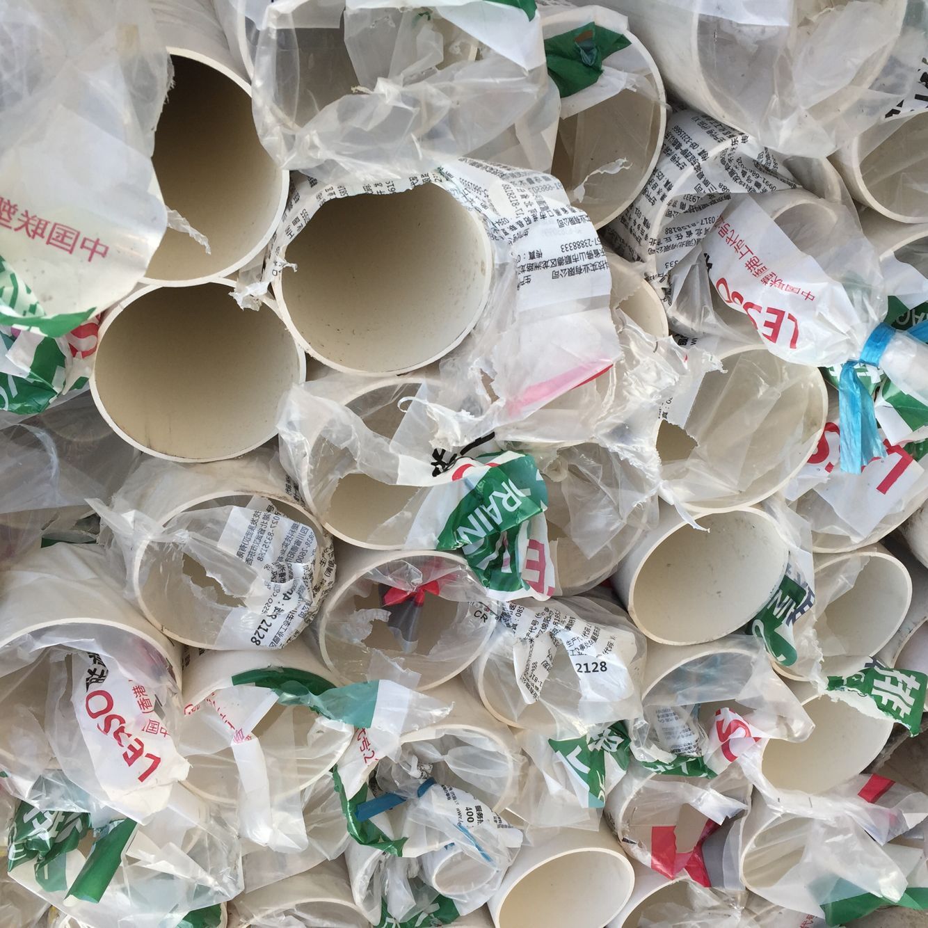 江苏塑料管批发现货供应PVC排水给水穿线管