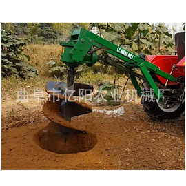 便携式植树挖坑机 栽树打窝机 河北拖拉机配套挖坑机图片