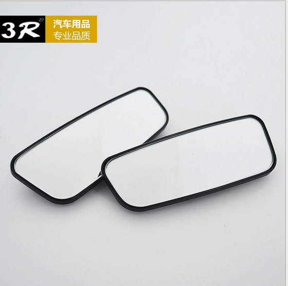 3r Rectangular rear view mirror, auxiliary adjustable equipment