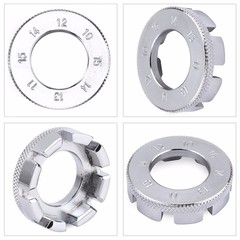 Bicycle 8-hole spoke wrench, wire wrench, rim wrench, truing wrench, wheel building tool