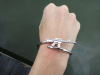 Fashionable classic universal bracelet for beloved stainless steel, European style