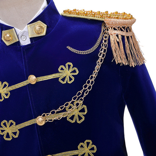 men's jazz dance suit blazers Stage photo studio photo studio military Dress Set Navy men and women military band uniform sailor uniform