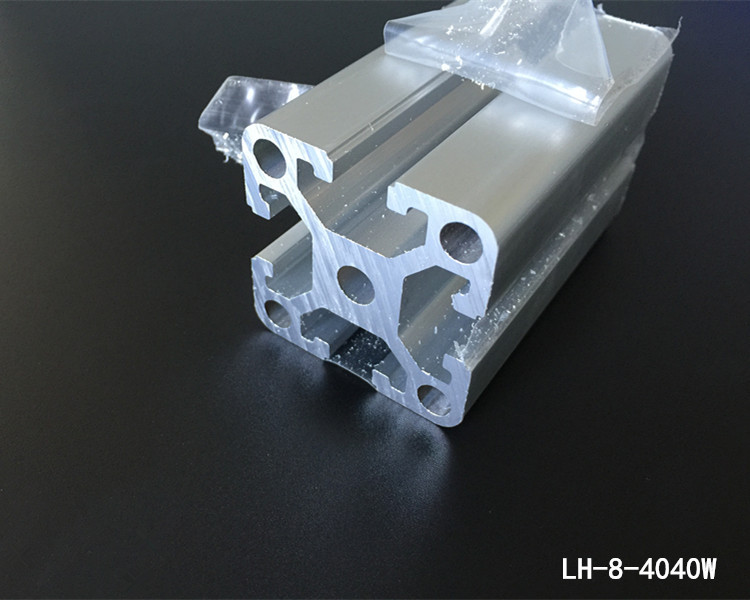 4040D工业铝型材 4040加厚铝型材 壁厚3mm流水线型材 框架铝型材