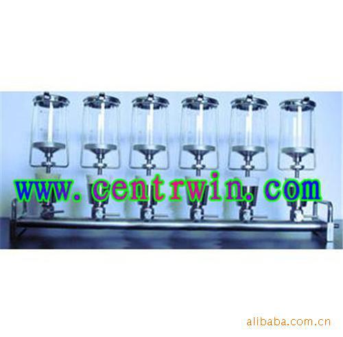 ZH7493型薄膜检测过滤器/六联薄膜过滤器 中慧