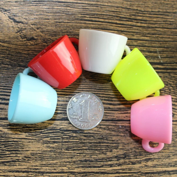 Прямая поставка с фабрики Мини 5 цветов Моделирование мини кофейная чашка пластиковая чашка для молока DIY аксессуары для игр с едой