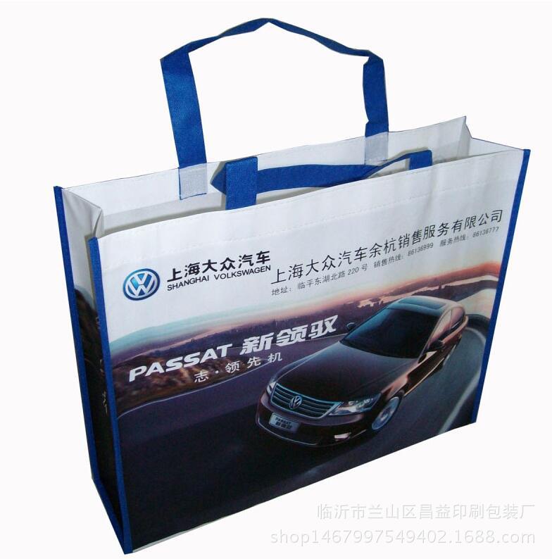 无纺布袋子覆膜彩印手提袋定做无纺布广告袋服装礼品袋购物袋