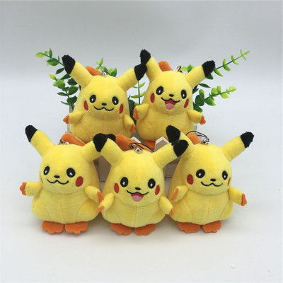 Новая Q -версия Pokémon Pikachu Plush Slush Small Penent Exquisite милые домашние животные маленькие эльфы Spot оптовые