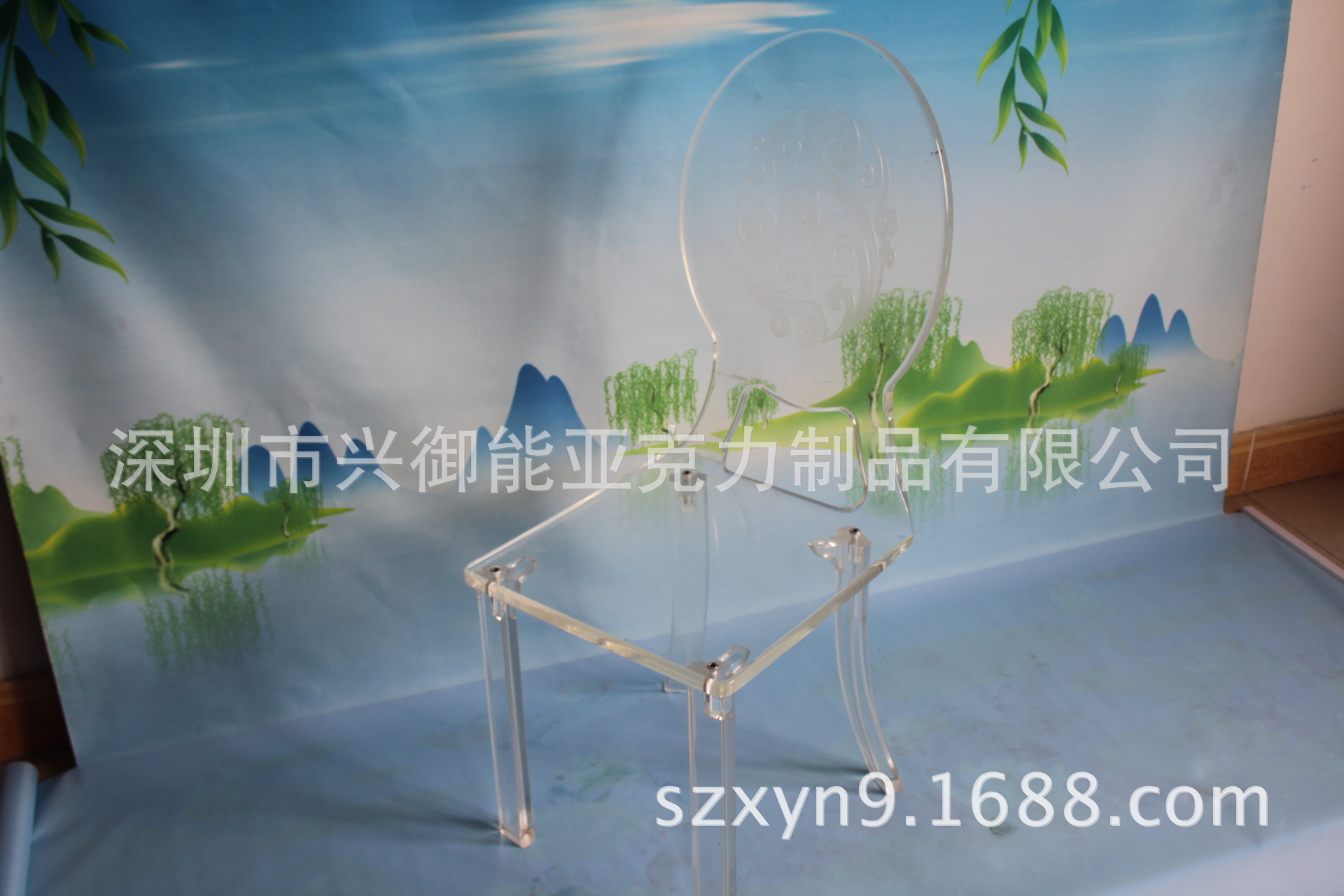 亚克力家具  亚克力椅子 家居用品  有机玻璃透明桌椅中国制造