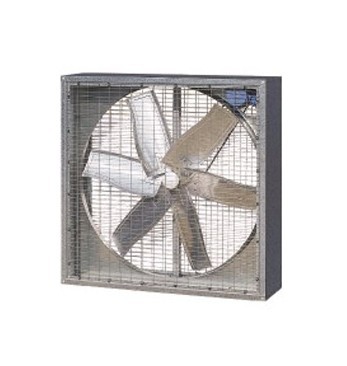 九洲普惠JS-II低噪音大风量负压风机方形风机A式（百叶窗式）