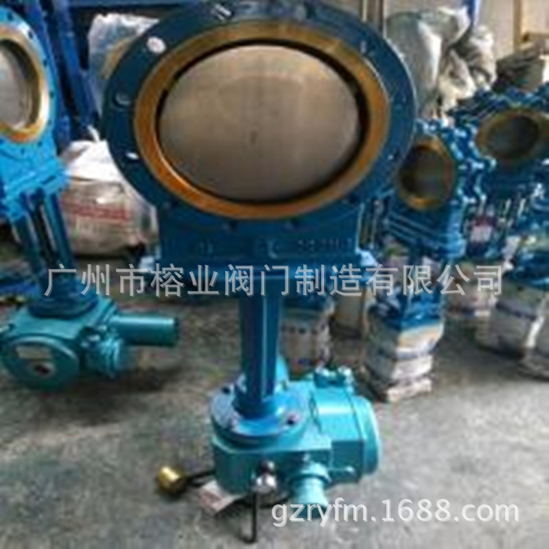 Z643H-16P不锈钢气动刀型闸阀Z943H-16P立信新华中特瑞创奇胜双茂