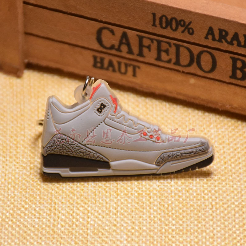 [Качественное подтверждение air jordan AJ3 3 ключодержатель]