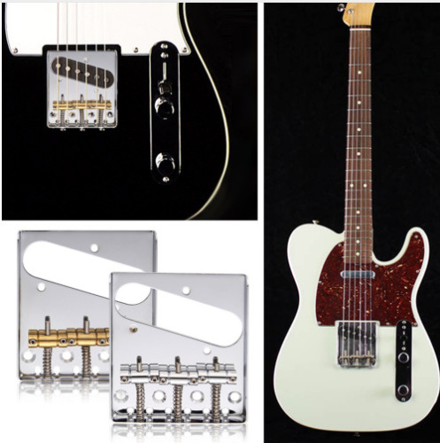 Factory wholesale TL electric guitar bridge 6-string copper head TELE chrome bridge