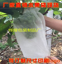 无纺布水果套袋 葡萄袋防鸟防虫防水专用水果袋 育苗套袋现货批发