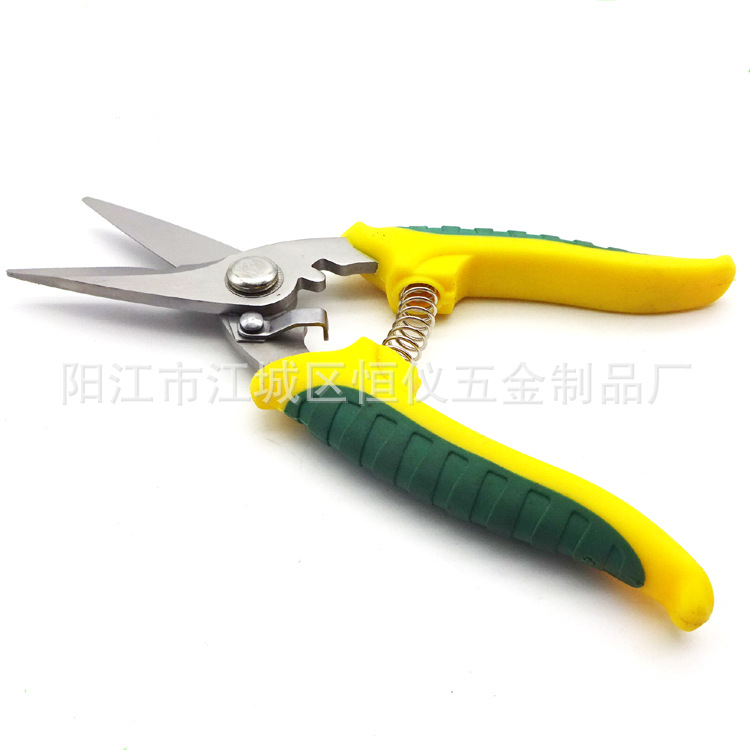 不锈钢电工剪刀 电缆剪刀 电工工具剪刀 多功能剪刀