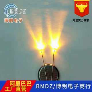 有边F10/10mm圆头红发红长脚 f10红发红led灯珠直插LED发光二极管
