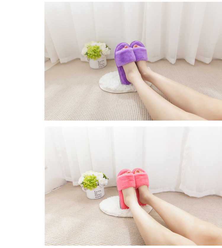 Pantoufles enfants en suède pour hiver - Ref 1012490 Image 29