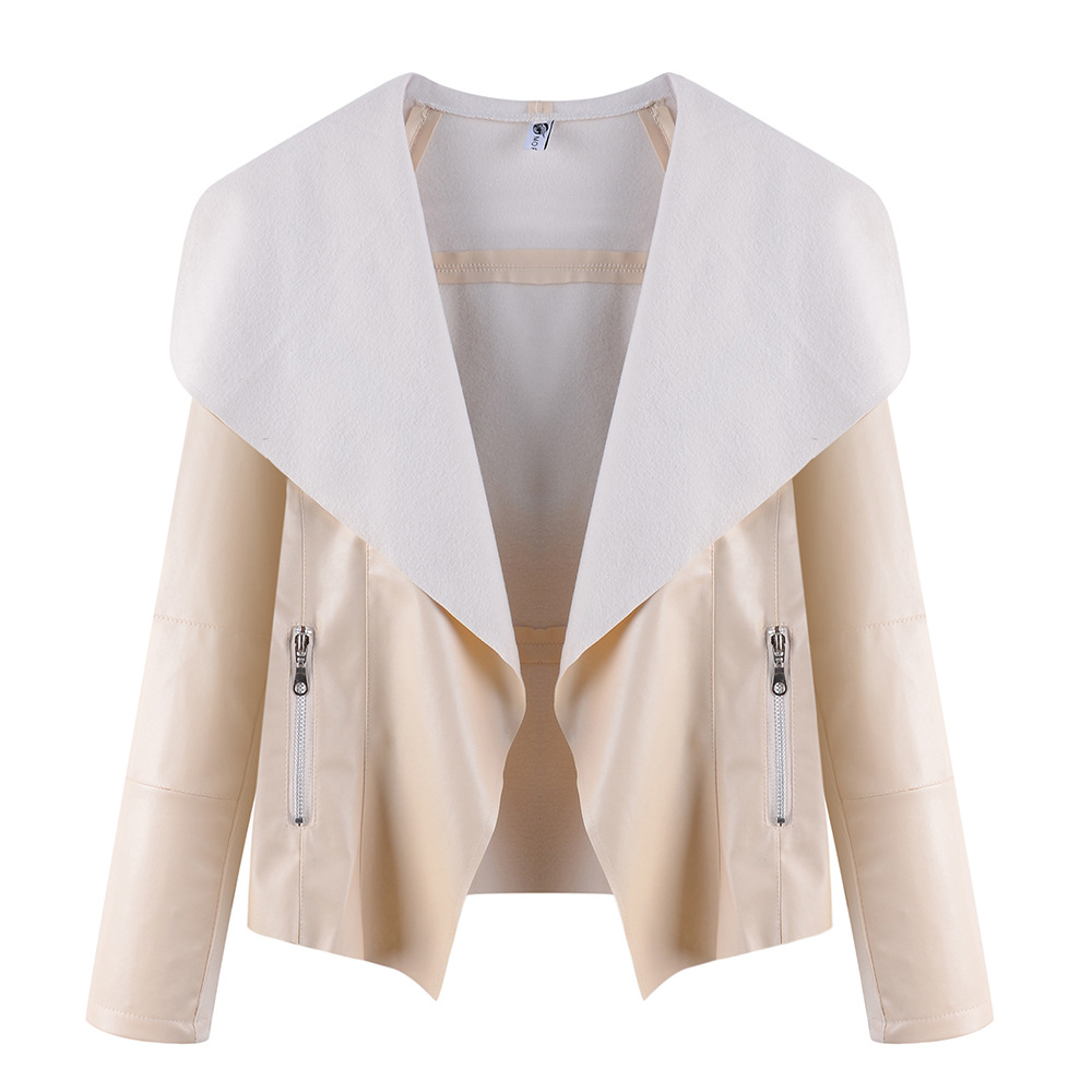 Veste cuir femme en PU - Ref 3447362 Image 25