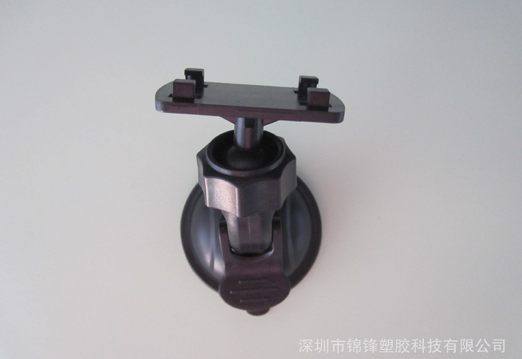 Soporte de grabadora de conducción de cuatro botones con mango corto giratorio de 360 grados, soporte de grabadora de conducción, suministro masivo de fábrica