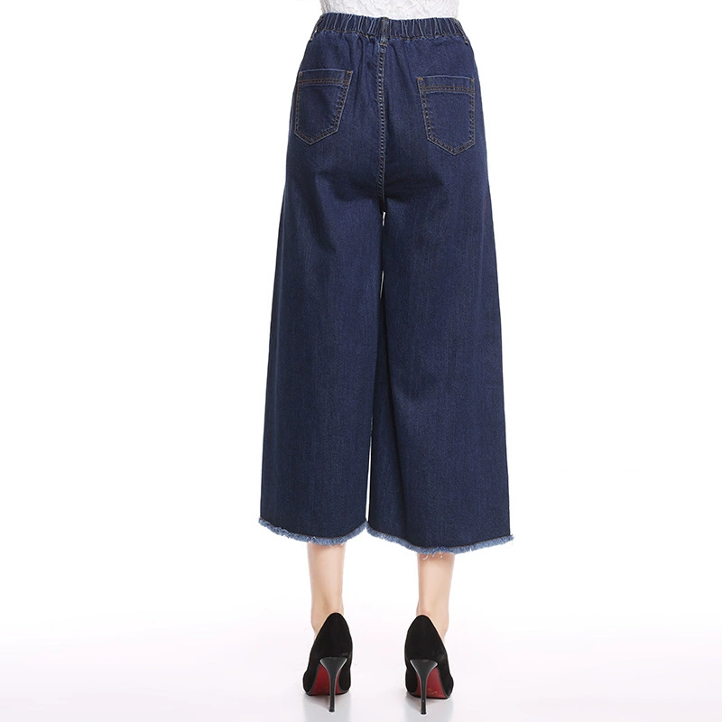 (Cross-border trading), denim extra large trousers, plus size