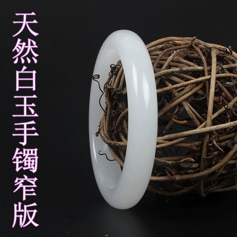 Organic replica, thin capacious bracelet jade, city style