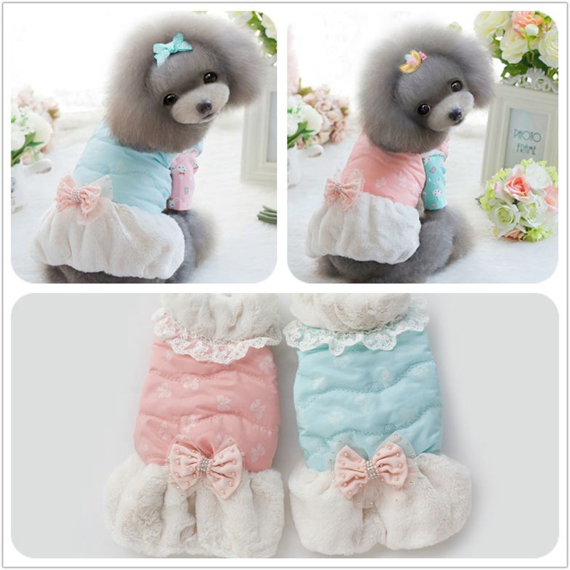 16033波纹印蝴蝶棉服冬裙2