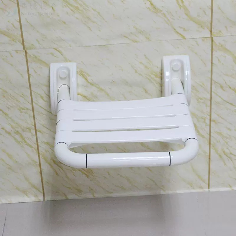 胜康 Brand barrier-free bathroom folding bath chair elderly bath chair bathroom shoe changing shower chair armrest