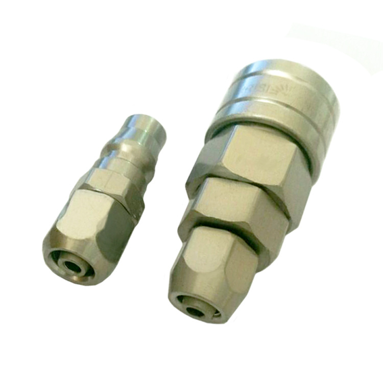 批发精品自锁气动管快速接头气泵空压机公母头气管接头SP+PP