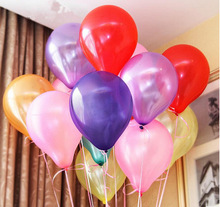 厂家批发多色珠光气球 装饰生日派对气球 婚庆活动布置气球定制